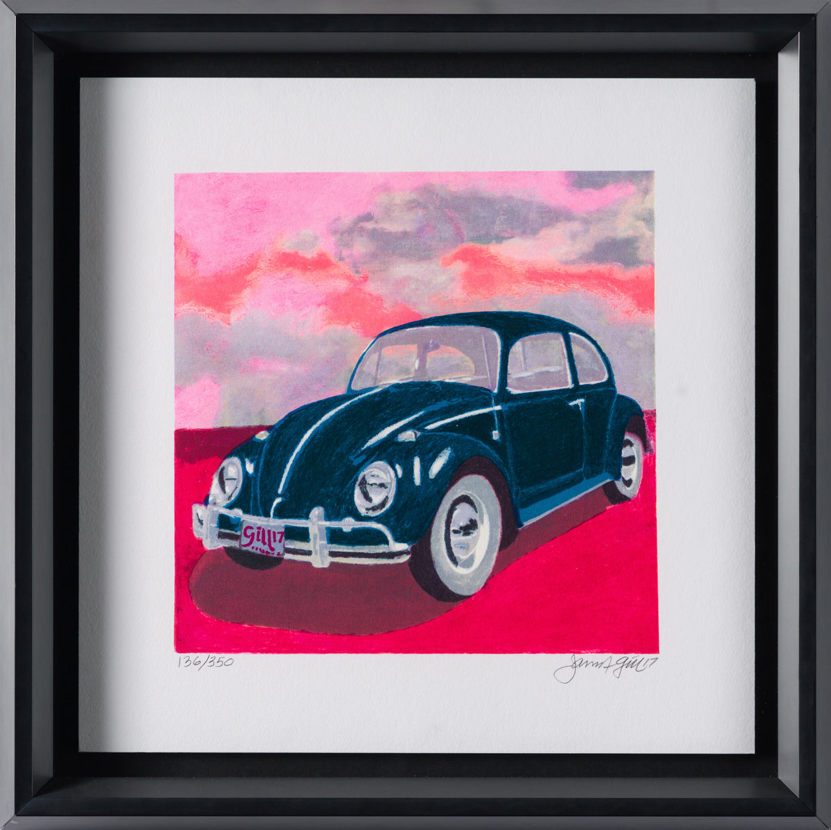 JGI SIL POR 17649 4 Mini Bug   Pink Sky 