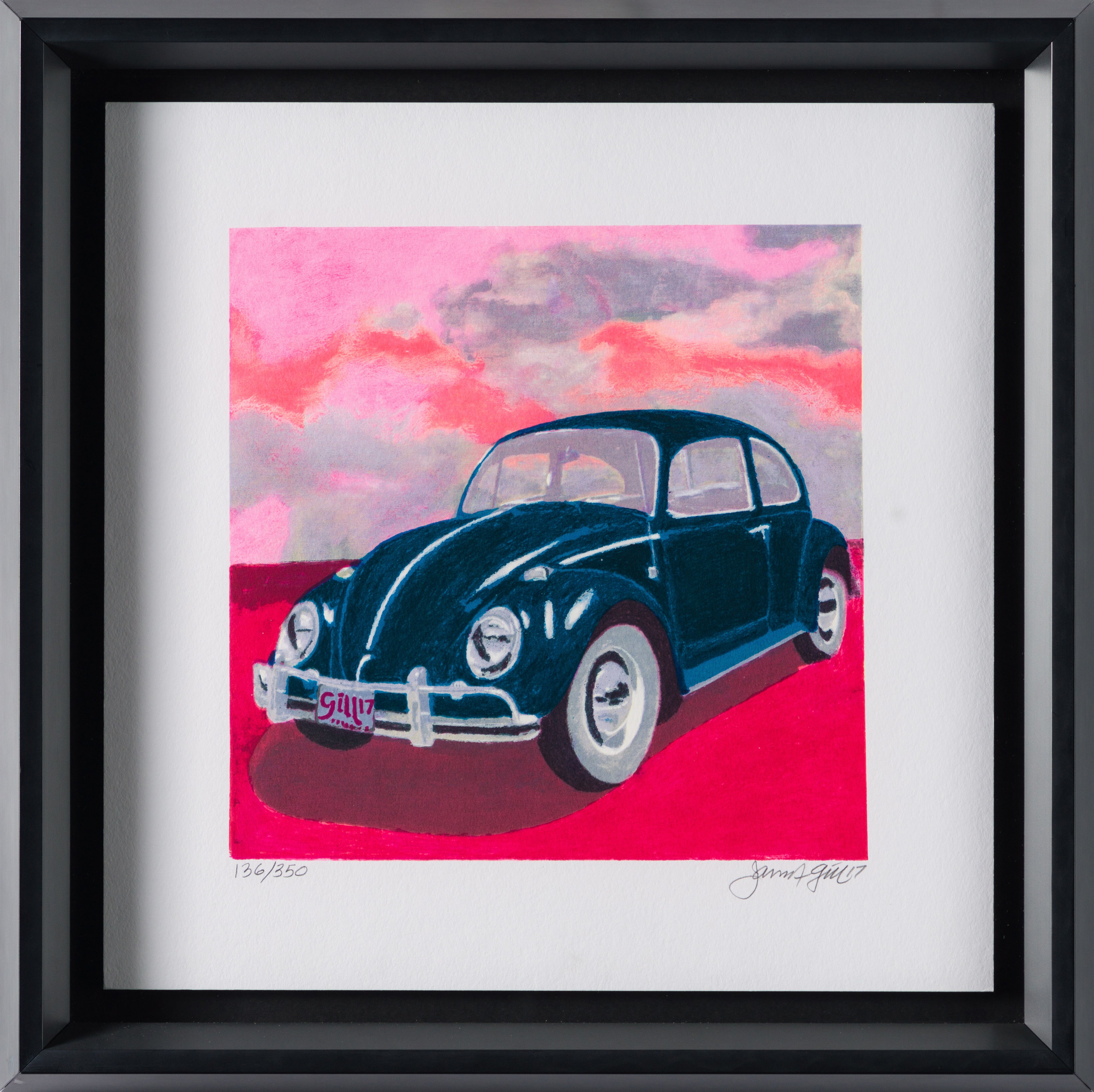 JGI SIL POR 17649 4 Mini Bug   Pink Sky 