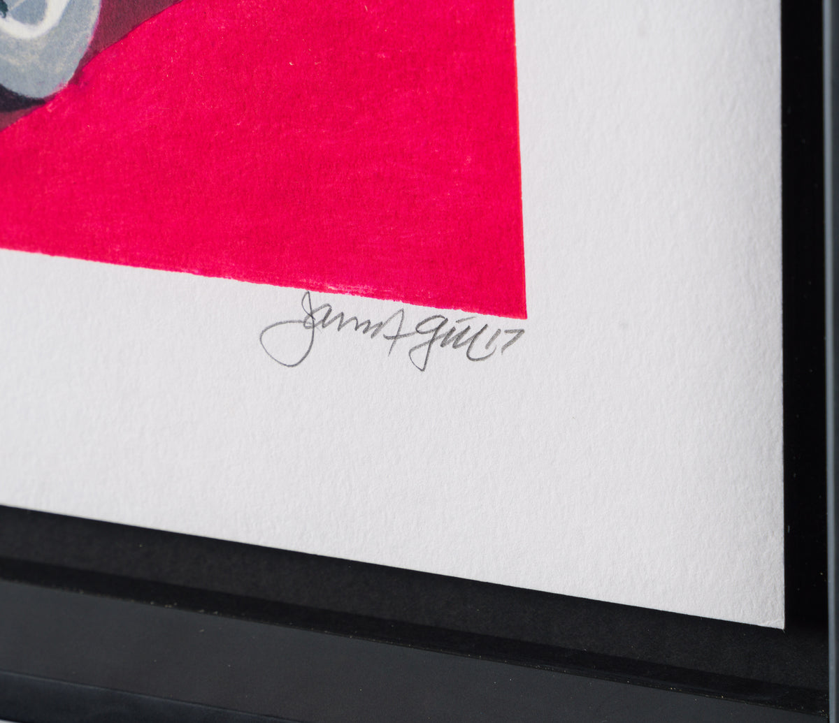 JGI SIL POR 17649 5 Mini Bug   Pink Sky 