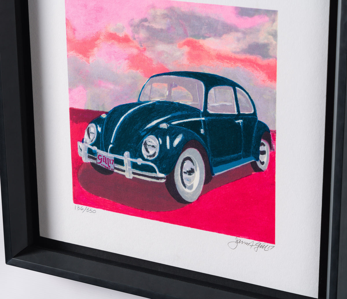 JGI SIL POR 17649 6 Mini Bug   Pink Sky 