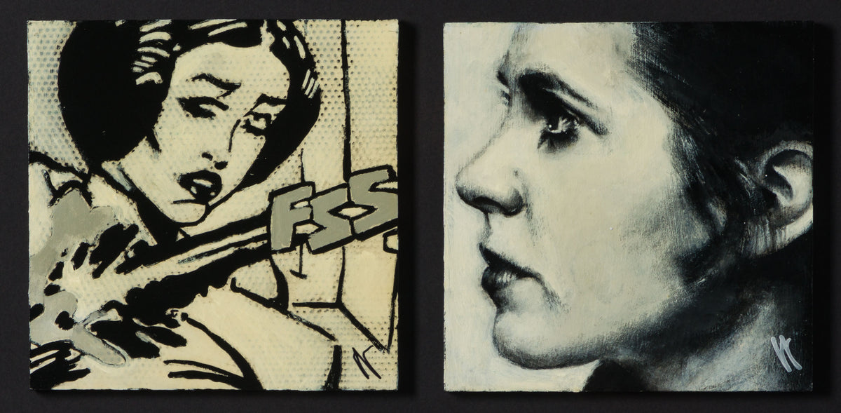 JJO ORI POR 31691 Princess Leia (Diptych) 31 