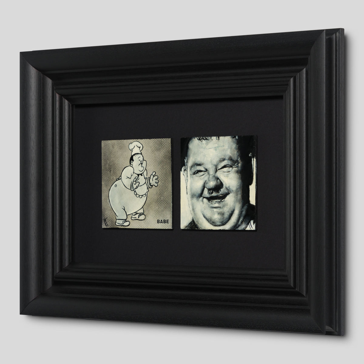 JJO ORI POR 31817 Oliver Hardy (Diptych) 2 