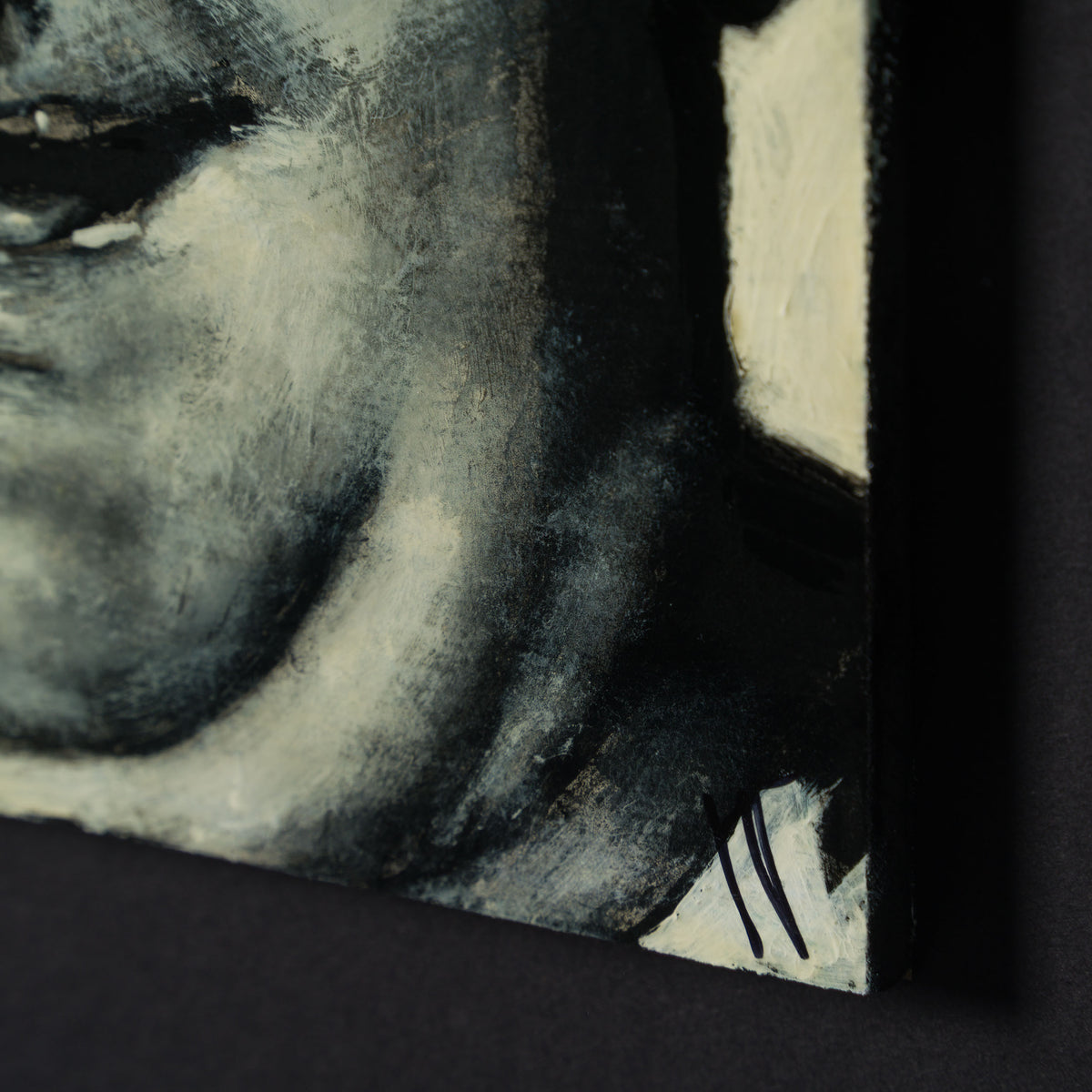JJO ORI POR 31817 Oliver Hardy (Diptych) 3 