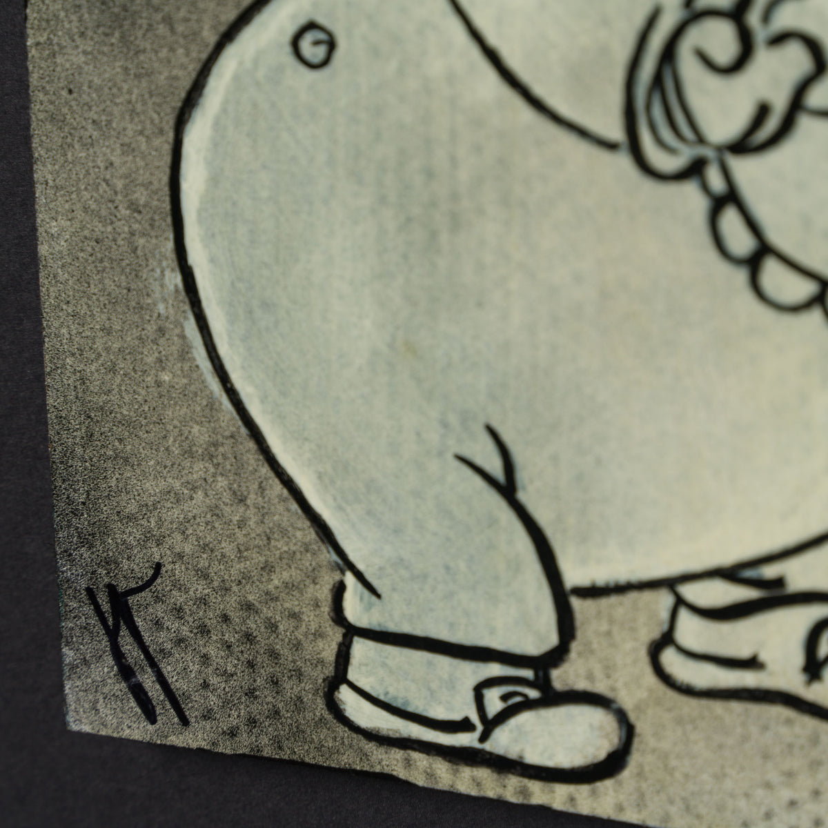 JJO ORI POR 31817 Oliver Hardy (Diptych) 4 
