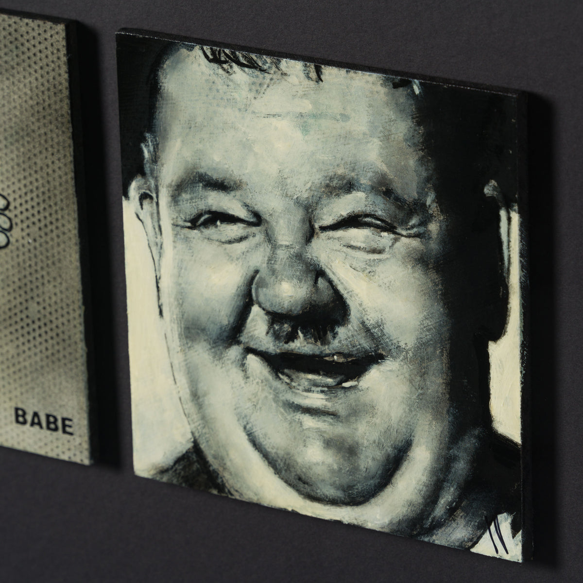 JJO ORI POR 31817 Oliver Hardy (Diptych) 5 