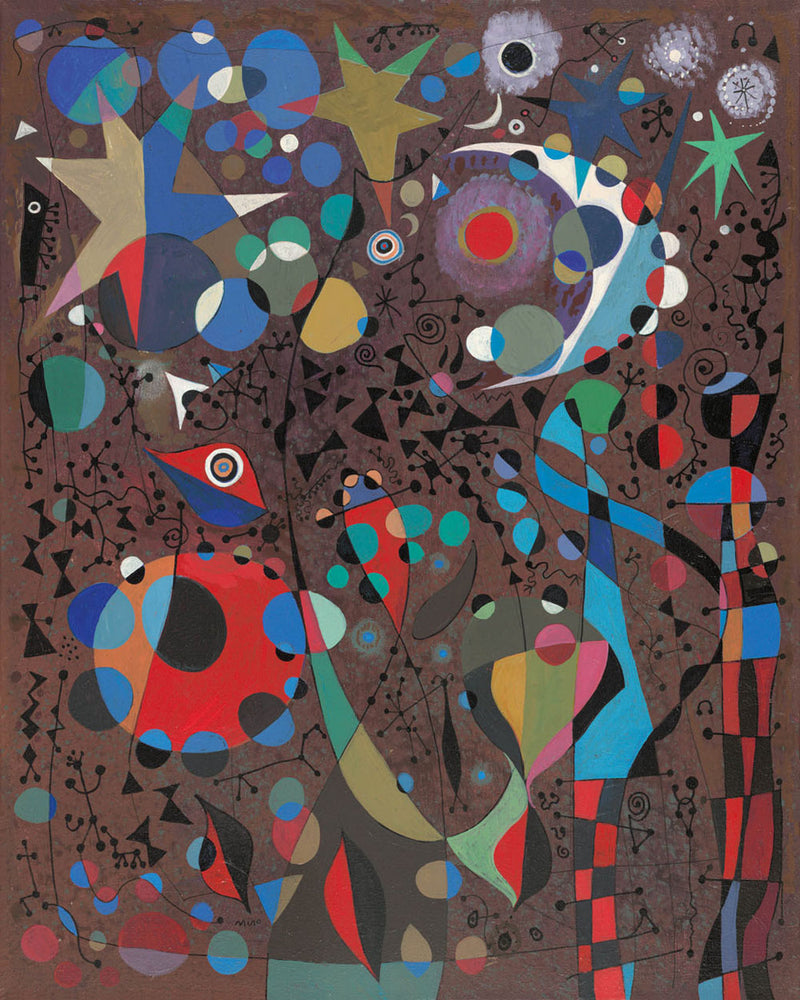 jmgc29 the astronomers love song in the style of joan miro 1941