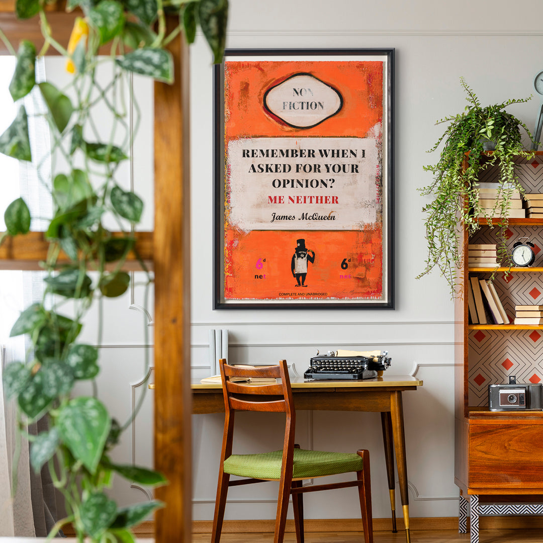 Non-Fiction - Framed Set of Four