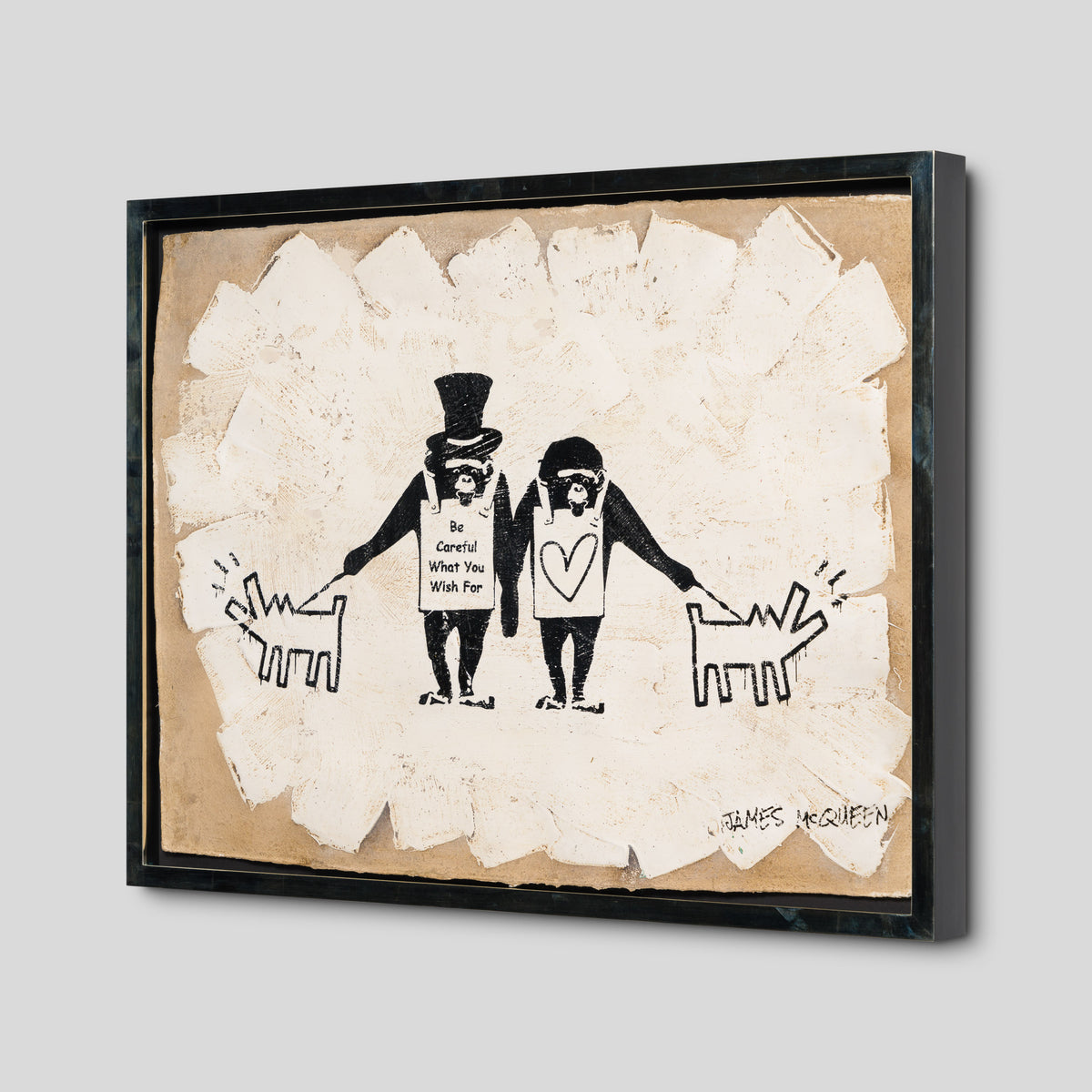 JMQ MIX ABS 91273 MCQUEEN MONKEYS WITH HARING DOGS II 2 