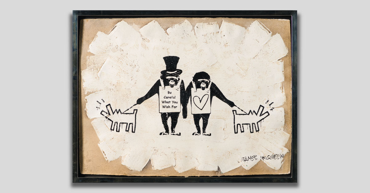 JMQ MIX ABS 91273 MCQUEEN MONKEYS WITH HARING DOGS II og 