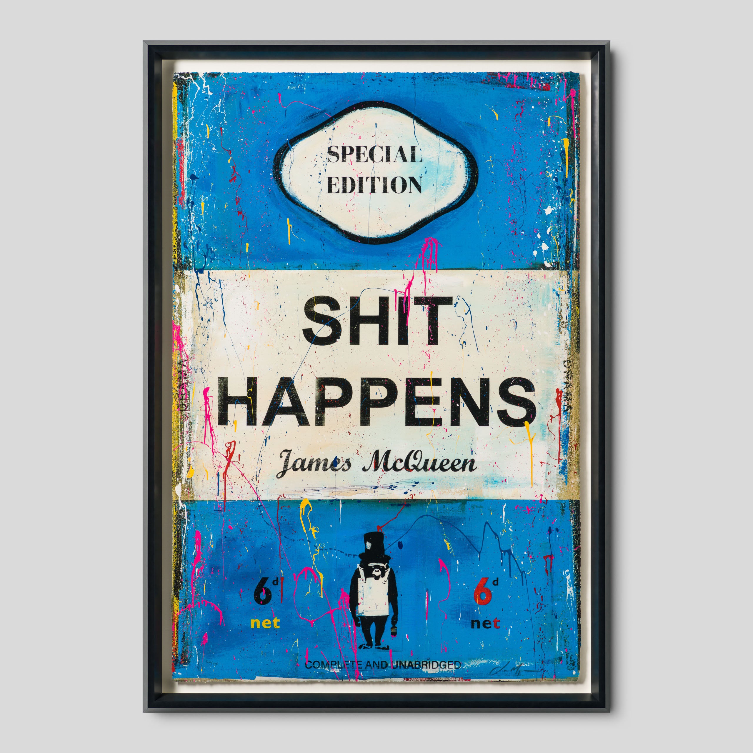 ジェームズ・マックイーン　 Shit Happens アートポスター A2版 Shit Happens | James McQueen