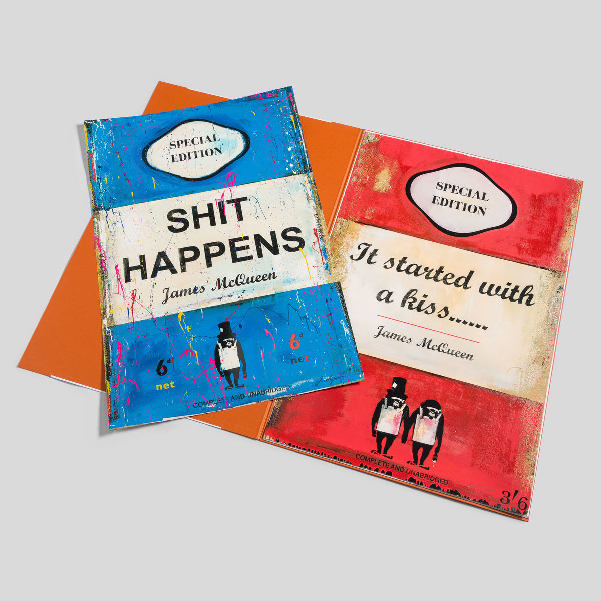 JMQ Unframed Set of Four with Portfolio 3 