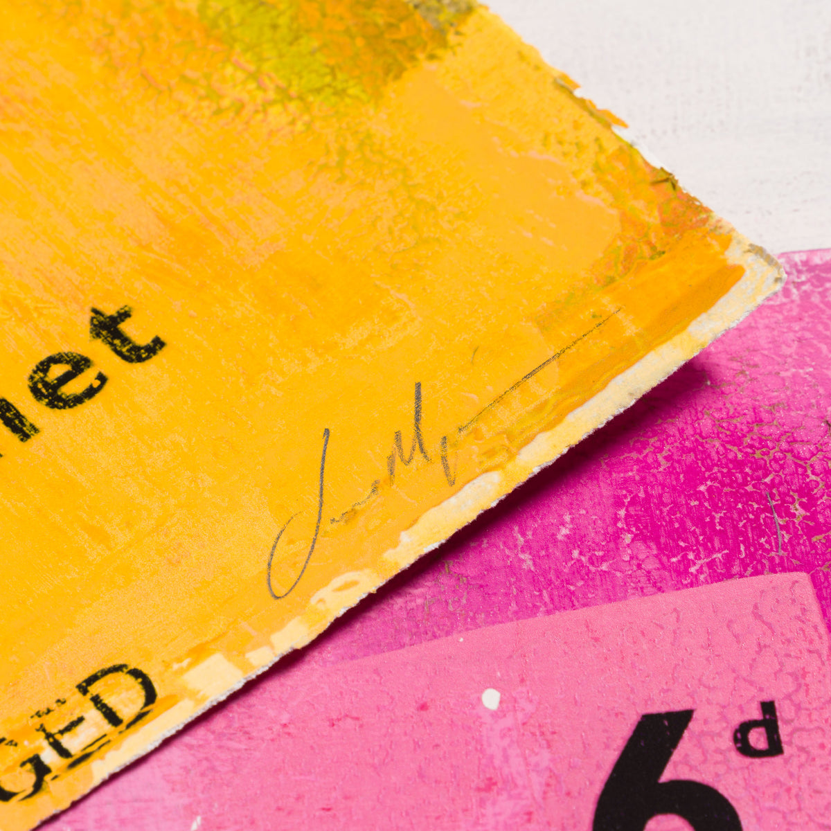 JMQ Unframed Set of Four with Portfolio 7 