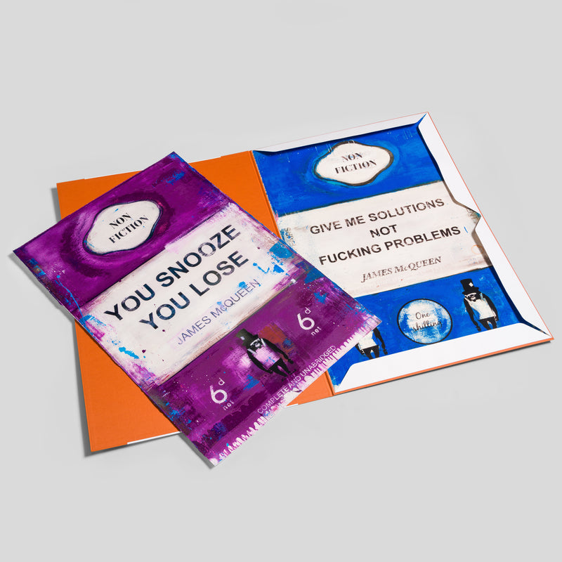 JMQ Unframed Set of two paper Editions 1 