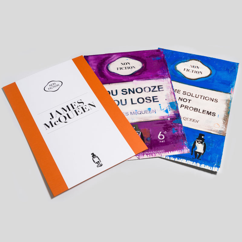 JMQ Unframed Set of two paper Editions 2 