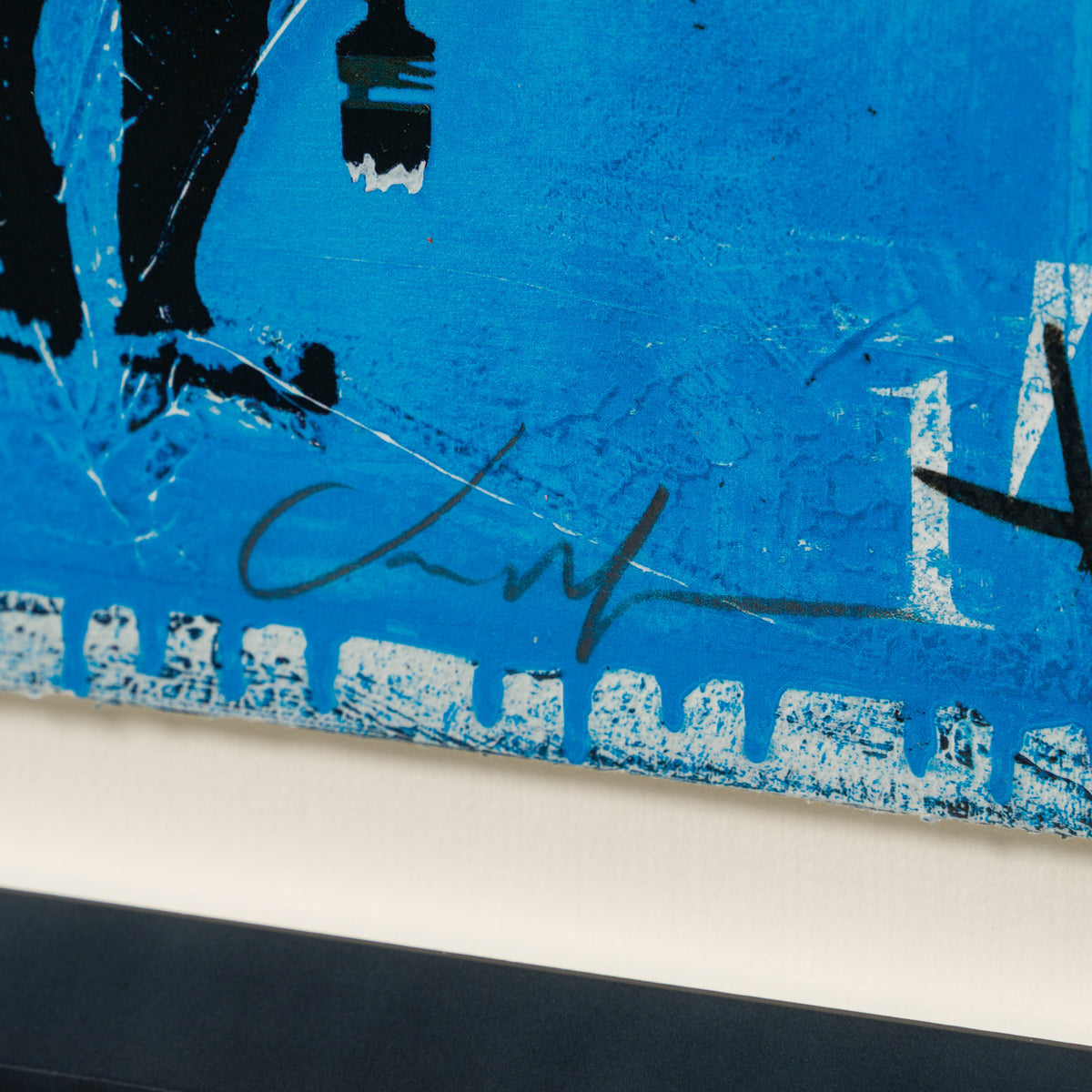 JMQ UNI HUM 35852 If You Ever Leave Me (Blue) (Standard Format) Hand Embellished Unique 18 3 