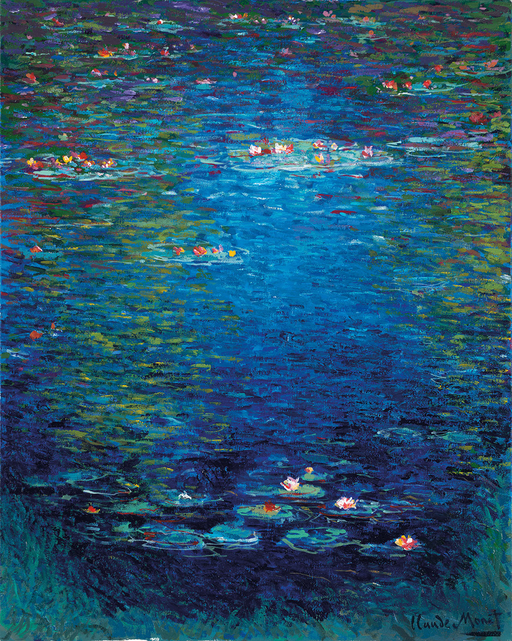 JMY   Nympea In The Style Of Claude Monet, 1904 (2)