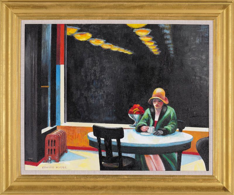 JMY ORI Automat 1927 In The Style Of Edward Hopper (888) 61 5 x 77 cm s 