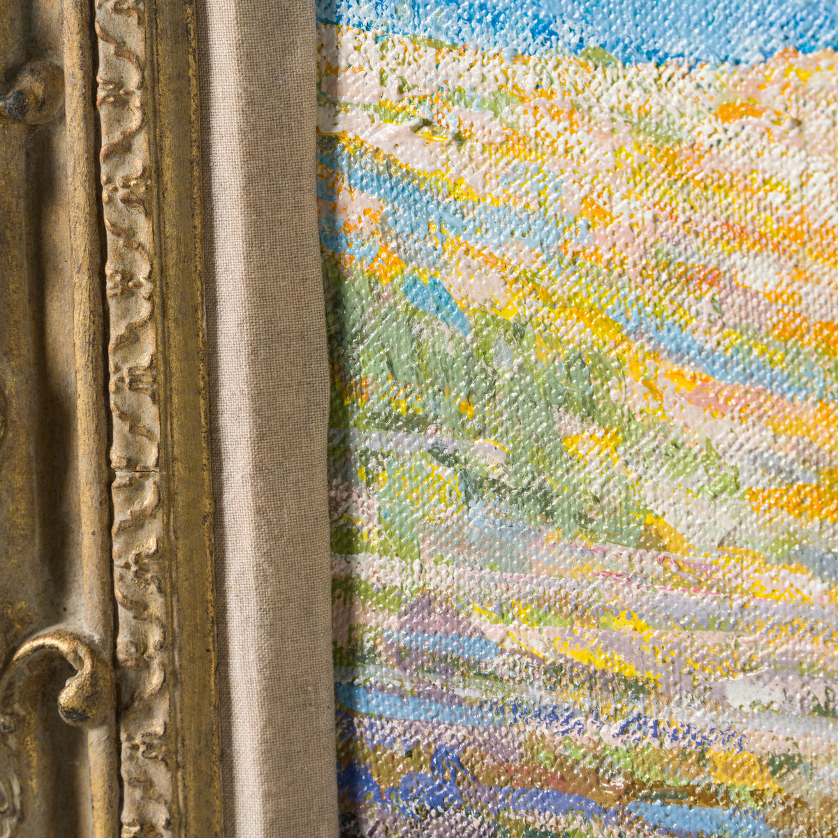 JMY ORI LAN 06599 Composite View of Deia Majorca In The Style of Claude Monet 1884 4   Copy 