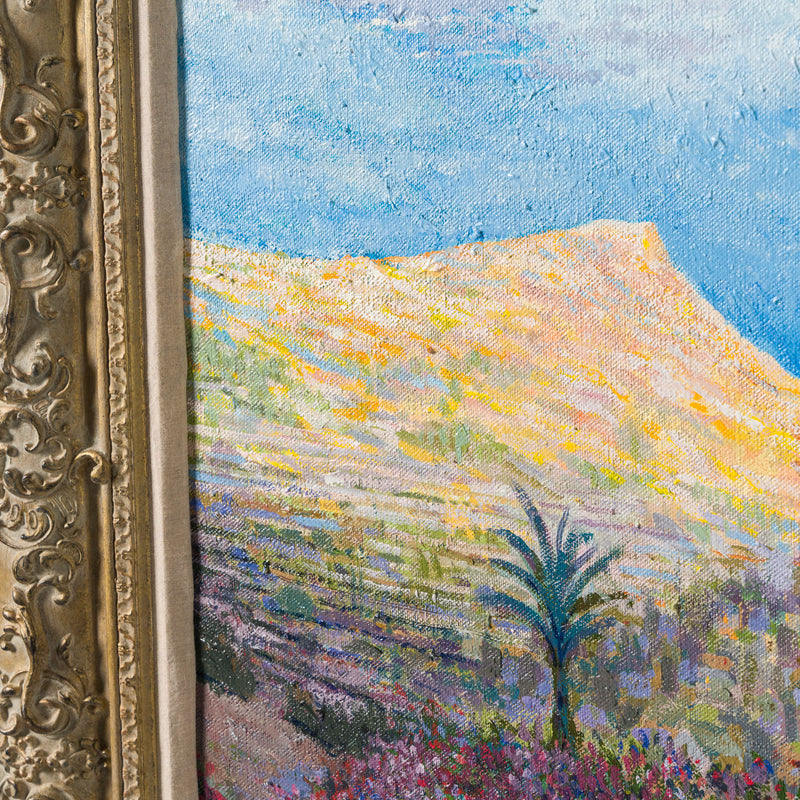 JMY ORI LAN 06599 Composite View of Deia Majorca In The Style of Claude Monet 1884 6   Copy 