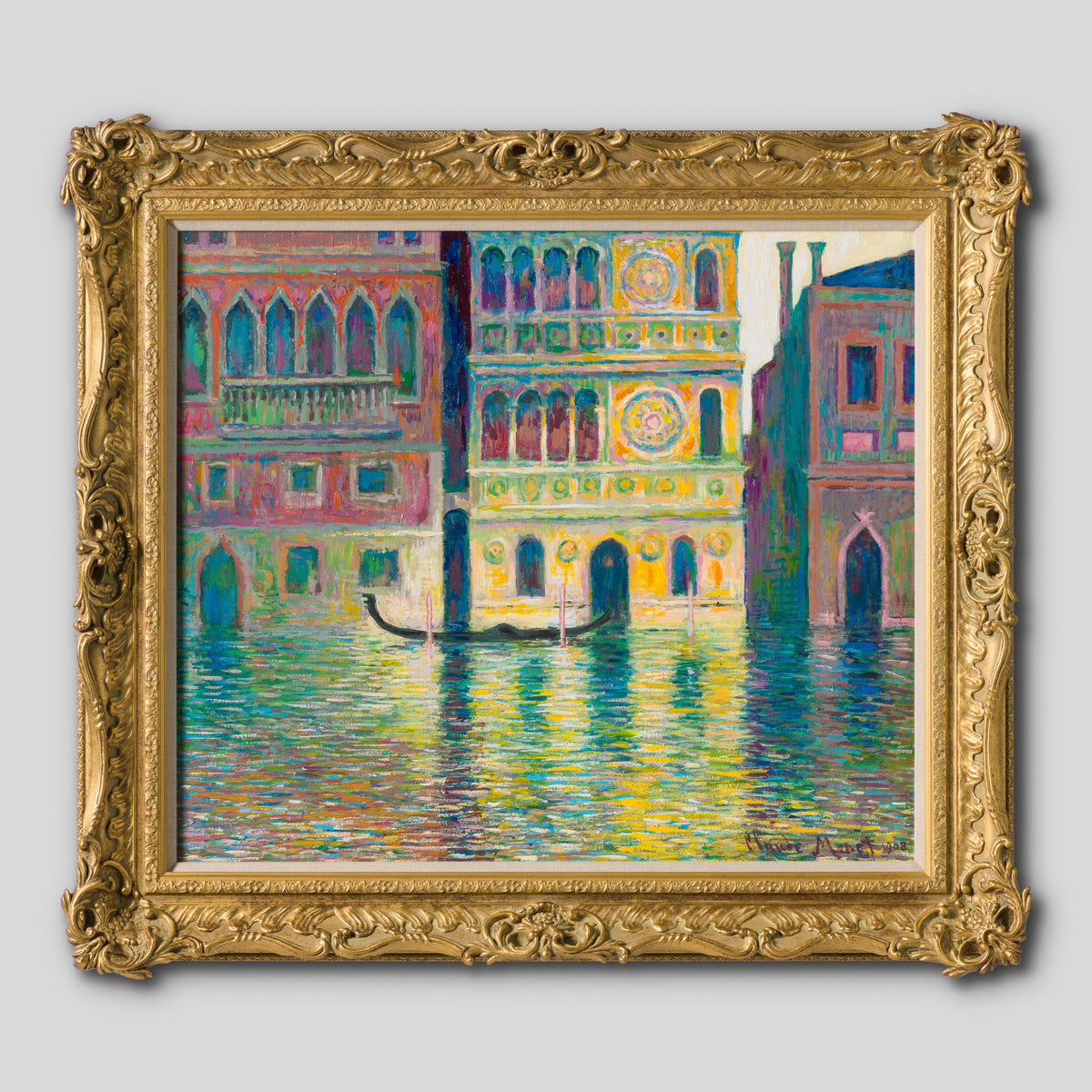 JMY ORI LAN 27012 The Palazzo Dario In The Style Of Claude Monet, 1908 1 