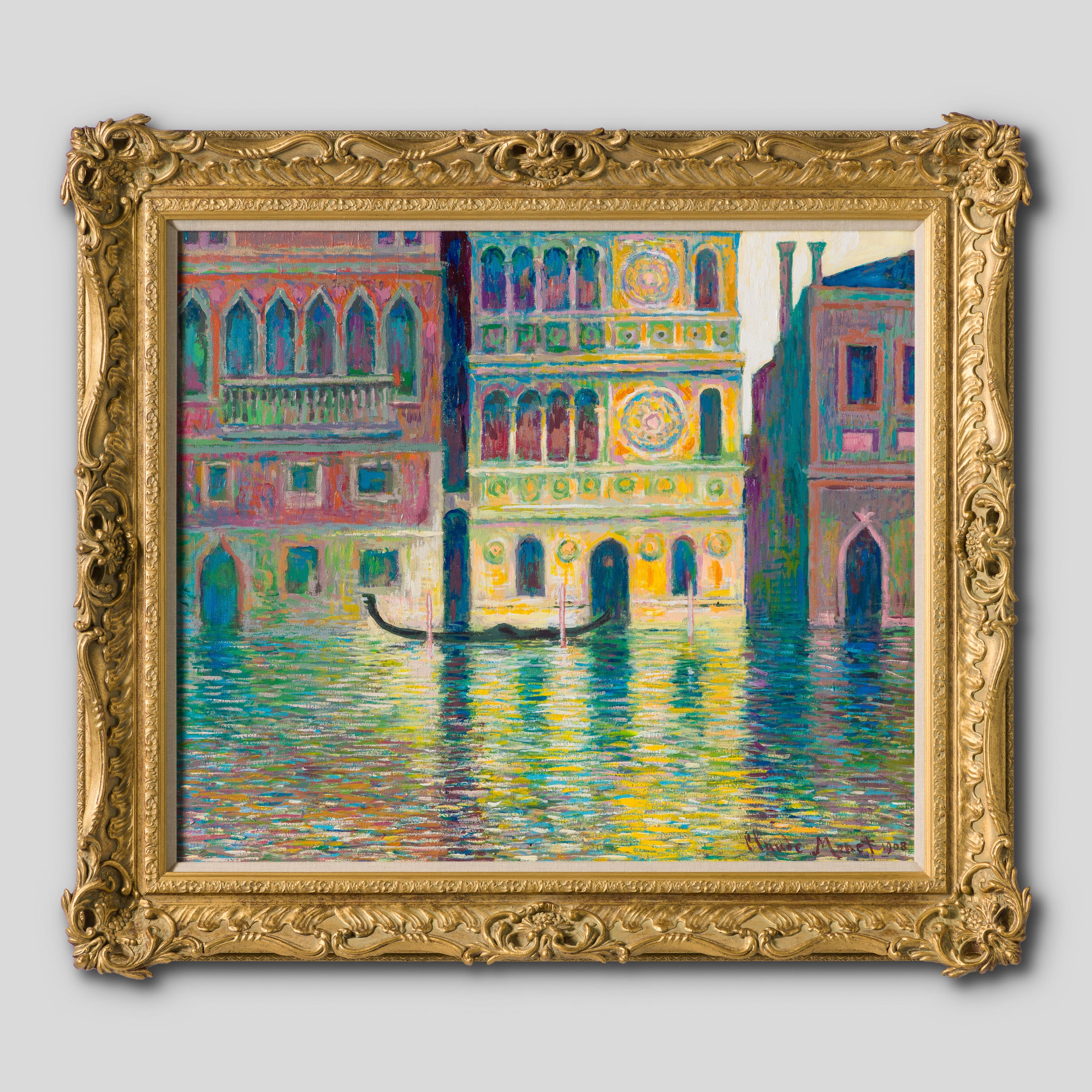 JMY ORI LAN 27012 The Palazzo Dario In The Style Of Claude Monet, 1908 1 