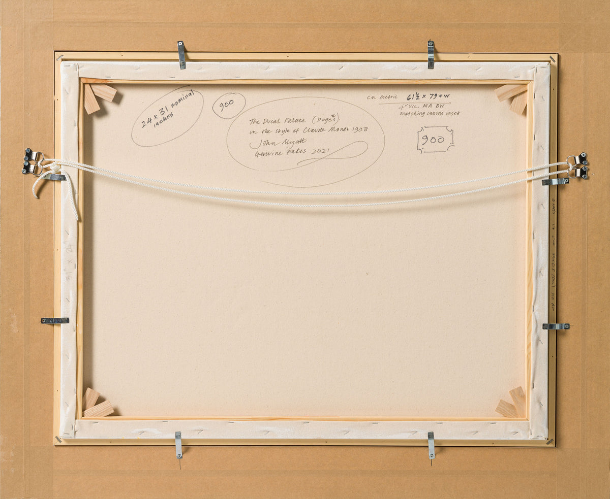 JMY ORI LAN 27014 The Ducal Palace In The Style Of Claude Monet 1908 8 