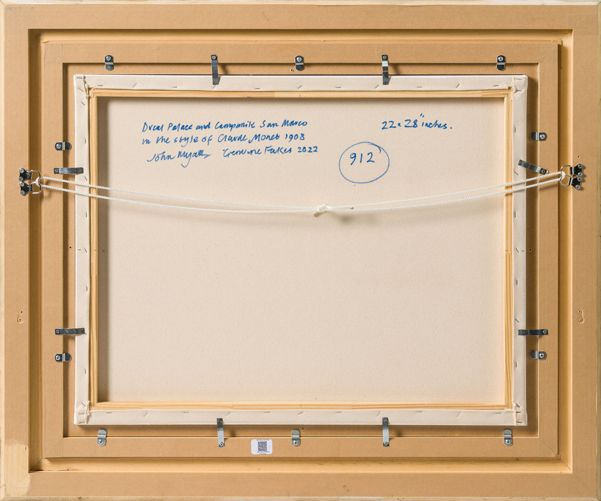 JMY ORI LAN 29178 Ducal Palace   Campanile San Marco In The Style Of Claude Monet 1908 7 