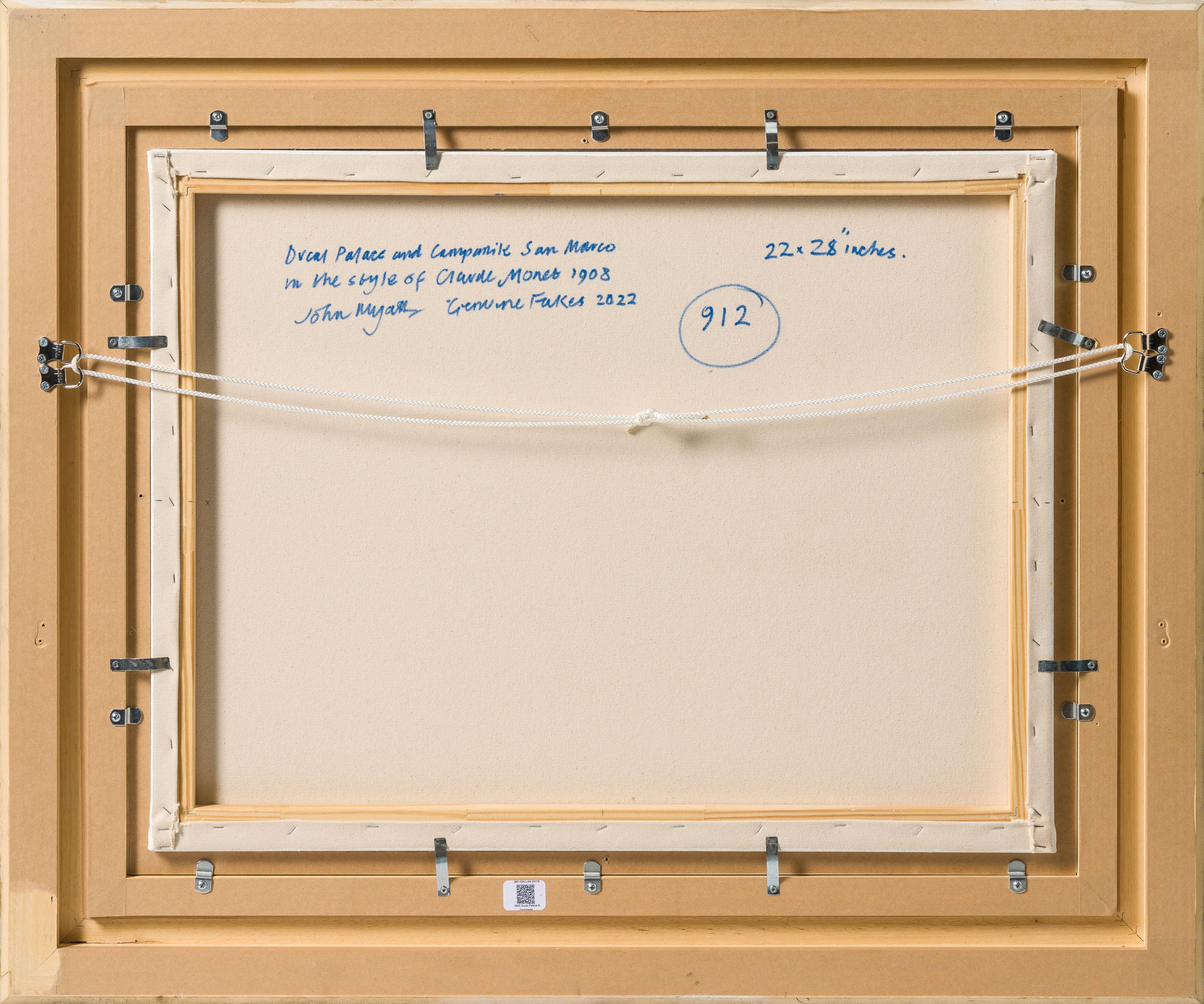 JMY ORI LAN 29178 Ducal Palace   Campanile San Marco In The Style Of Claude Monet 1908 7 