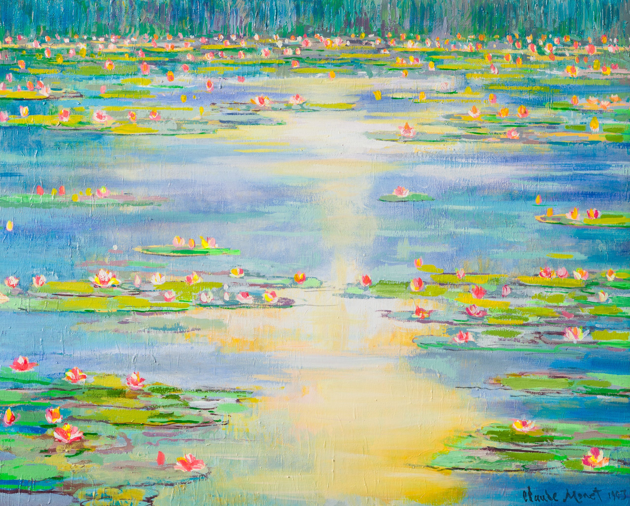 JMY ORI LAN 29723 In The Style Of Claude Monet Clouds 1903 6 31 