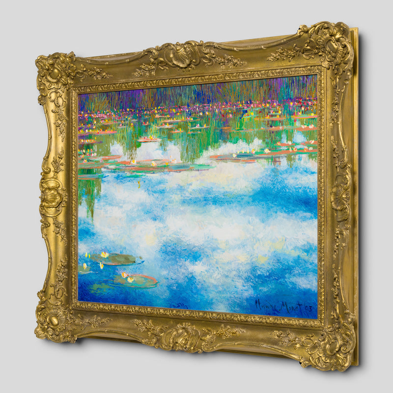 JMY ORI LAN 29724 In The Style Of Claude Monet Waterlillies Cloud Series 1904  2 