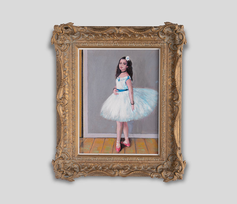 JMY ORI POR 20414 1 The Little Ballerina In The Style Of P A  Renoir grey 
