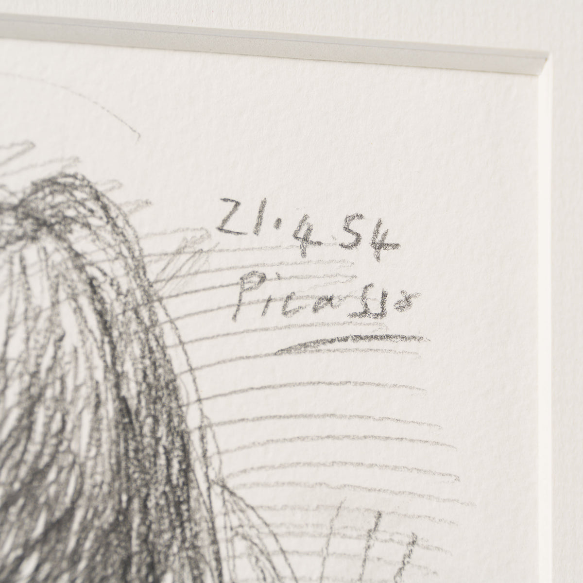 JMY ORI POR 33818 Pencil Study (1) of Sylvette David In The Style Of Pablo Picasso 1954 4 