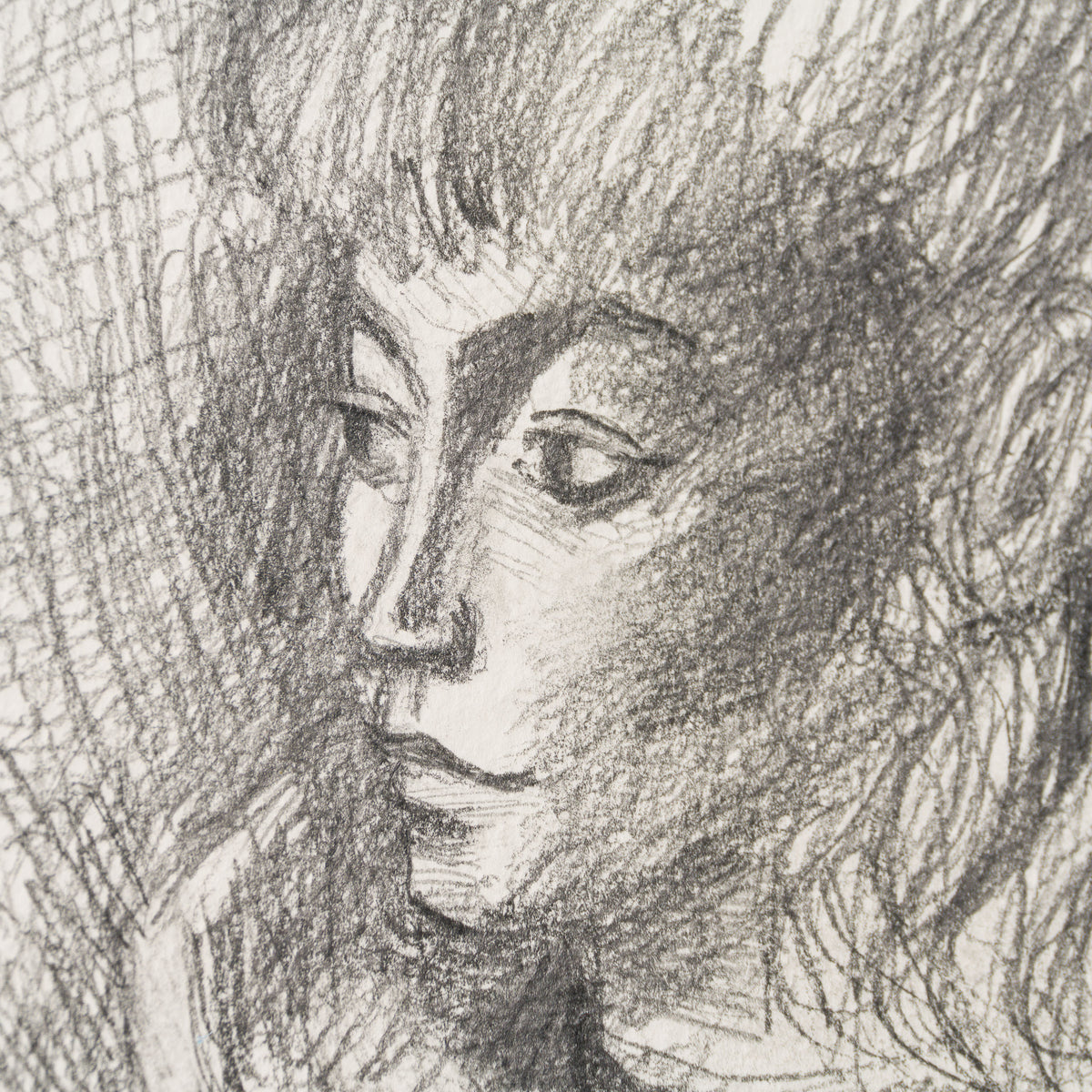 JMY ORI POR 33818 Pencil Study (1) of Sylvette David In The Style Of Pablo Picasso 1954 5 