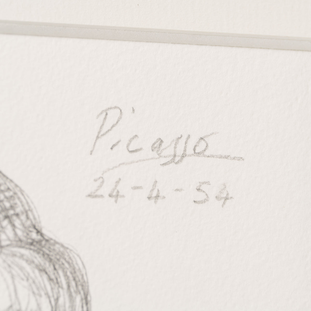 JMY ORI POR 33819 Pencil Study (2) of Sylvette David In The Style Of Pablo Picasso 1954 4 