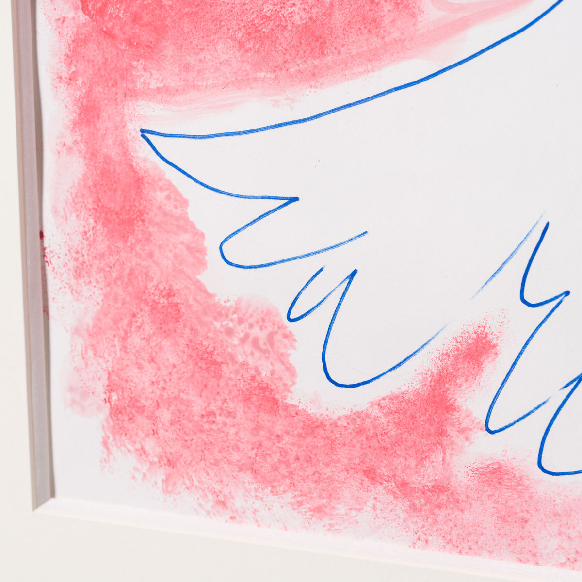 JMY ORI POR 33824 Rose Dove Of Peace In The Style Of Pablo Picasso 1961 6 