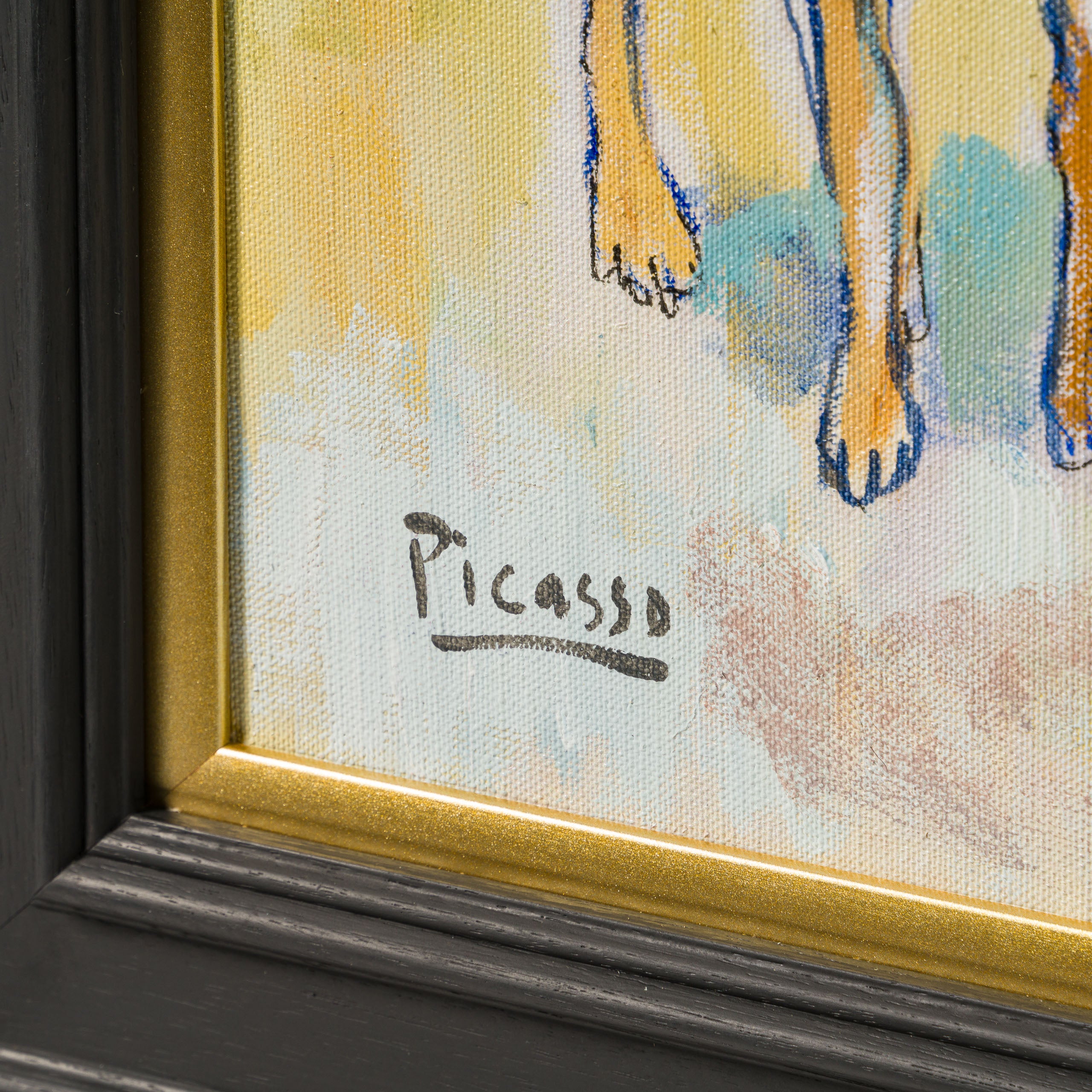 JMY ORI POR 33834 Harlequin With A Dog In The Style Of Pablo Picasso 1905 3 