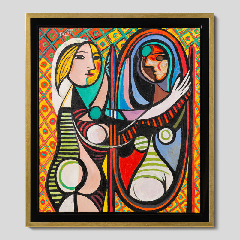 JMY ORI POR 33839 Girl Before A Mirror In The Style Of Pablo Picasso 1932 1 