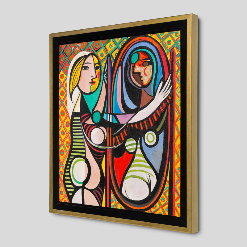 JMY ORI POR 33839 Girl Before A Mirror In The Style Of Pablo Picasso 1932 2 