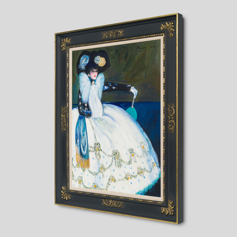 JMY ORI POR 33840 Lady In Blue (Dominaerie) In The Style Of Pablo Picasso 1901 2 