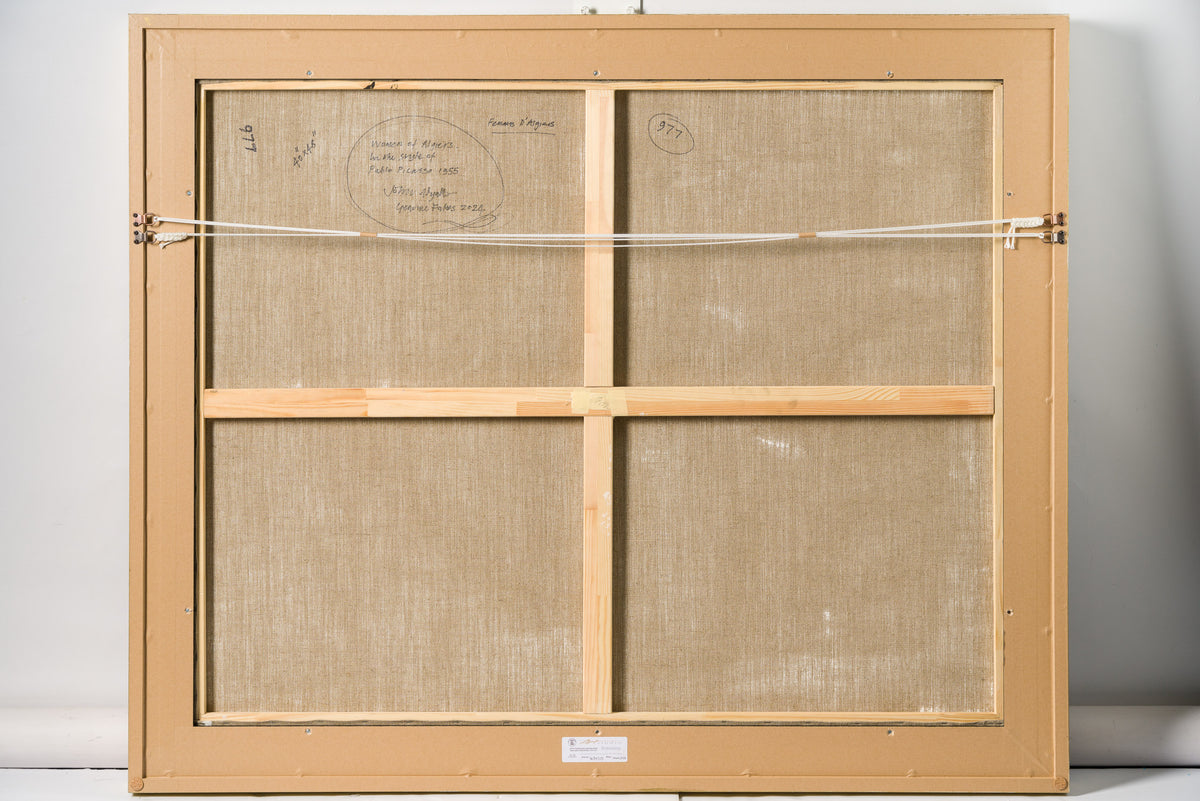 Product image 1 for john-myatt-women-of-algiers-in-the-style-of-pablo-picasso-1955-original
