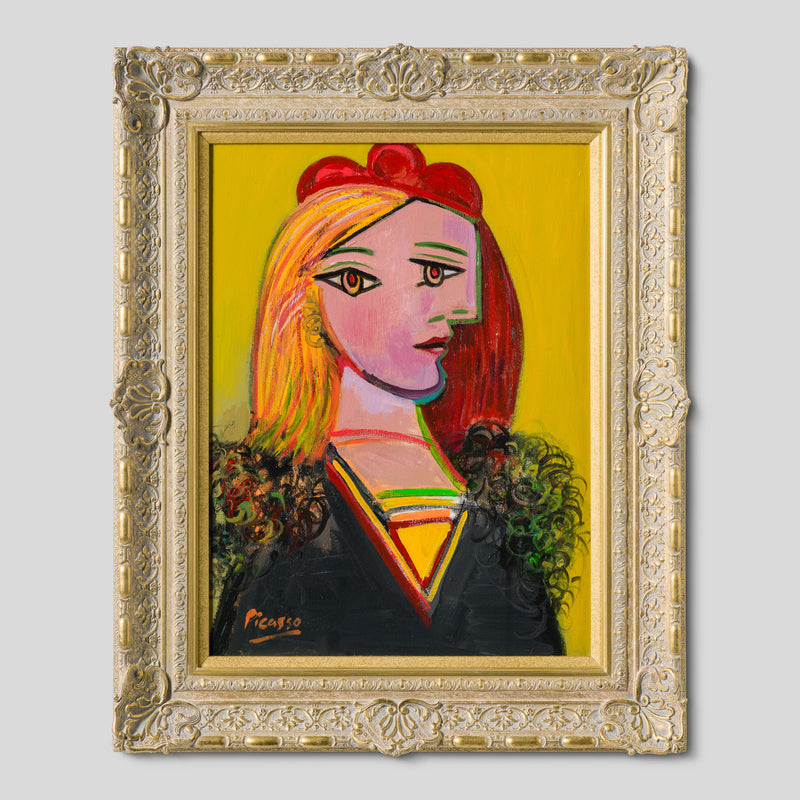 JMY ORI POR 33880 Marie Therese With A Garland In The Style Of Pablo Picasso 1934 1 