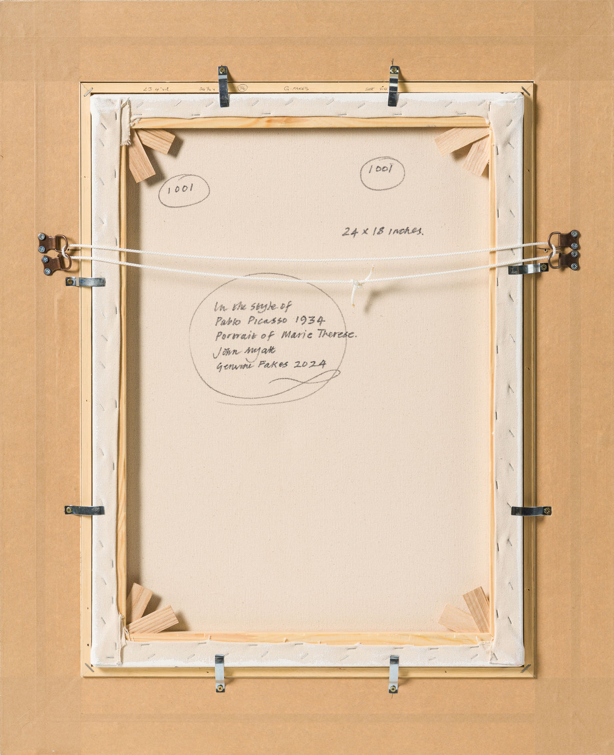 Product image 1 for john-myatt-portrait-of-marie-therese-in-the-style-of-pablo-picasso-1934-original