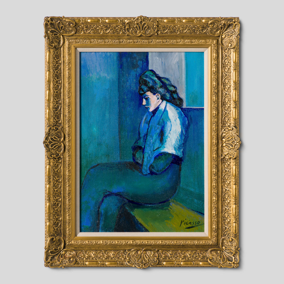 JMY ORI POR 33881 Seated Woman In The Style Of Pablo Picasso 1905 1 
