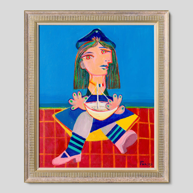 JMY ORI POR 33883 Maya With A Boat In The Style Of Pablo Picasso 1938 1 