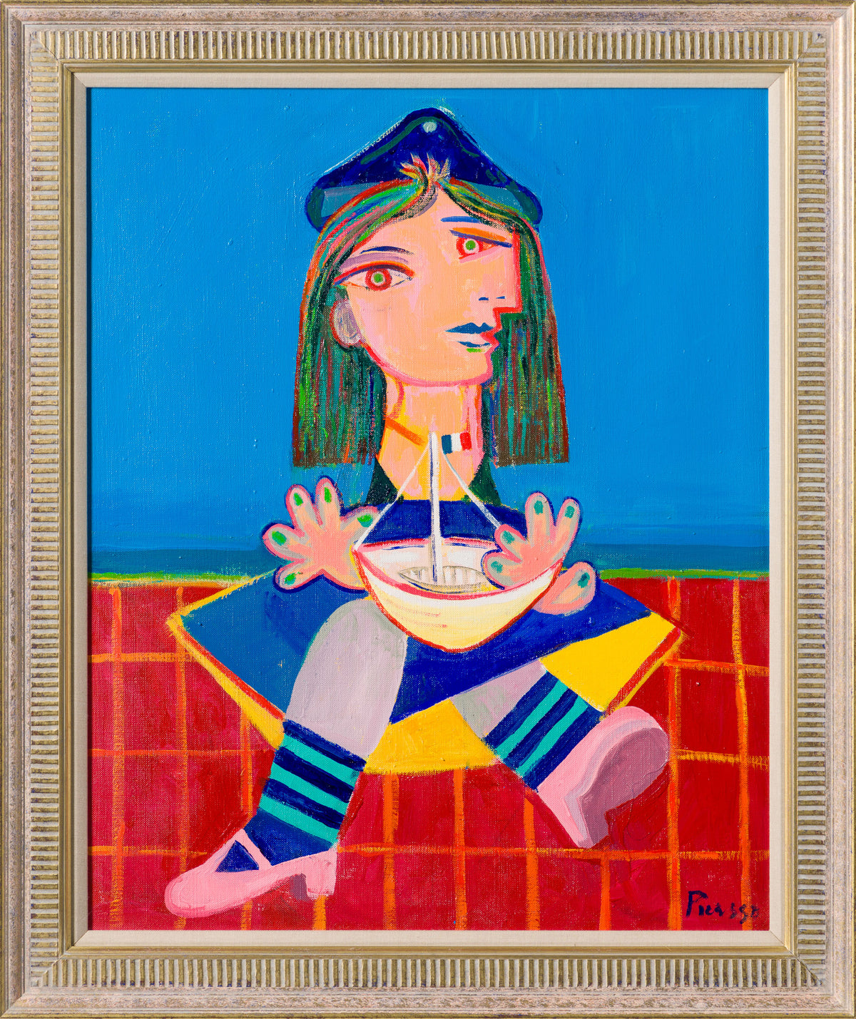 JMY ORI POR 33883 Maya With A Boat In The Style Of Pablo Picasso 1938 30 