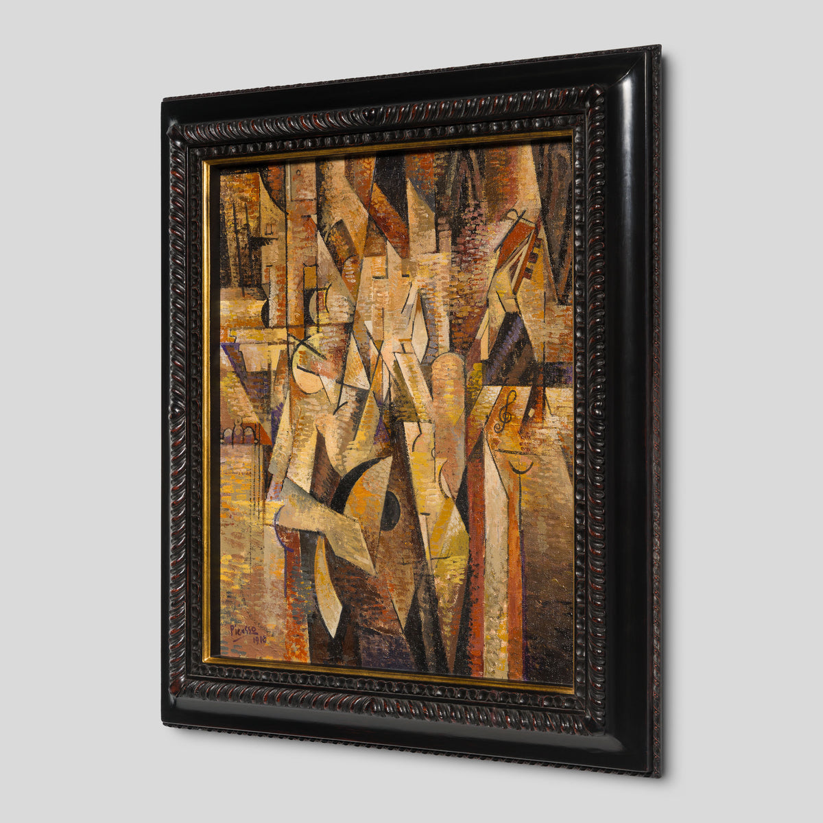 JMY ORI POR 33890 Nude With Mandolin In The Style Of Pablo Picasso 1910 2 