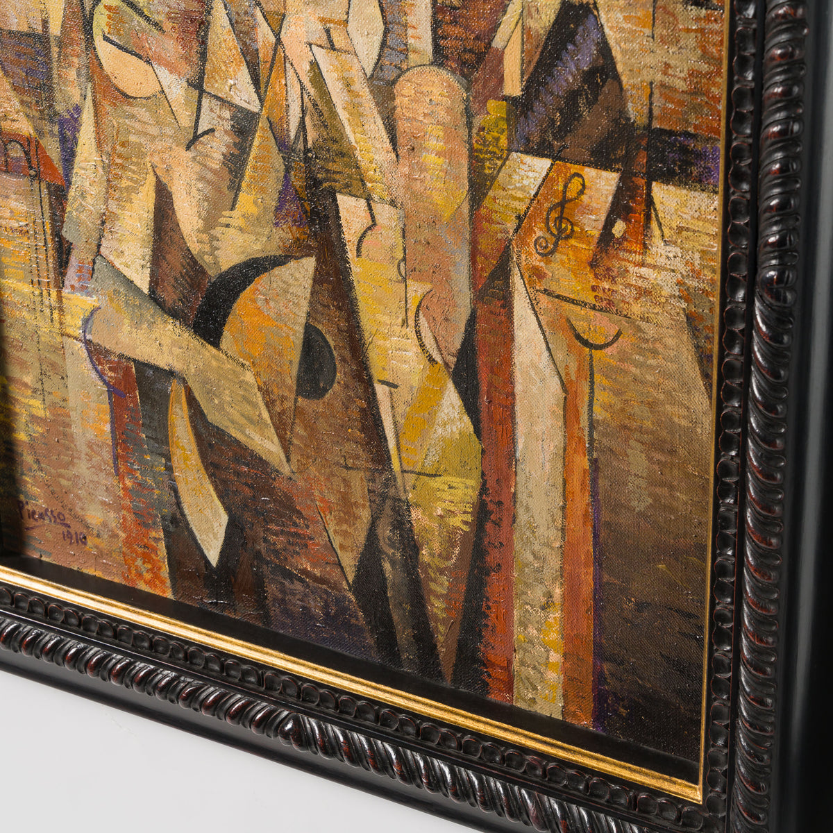 JMY ORI POR 33890 Nude With Mandolin In The Style Of Pablo Picasso 1910 6 