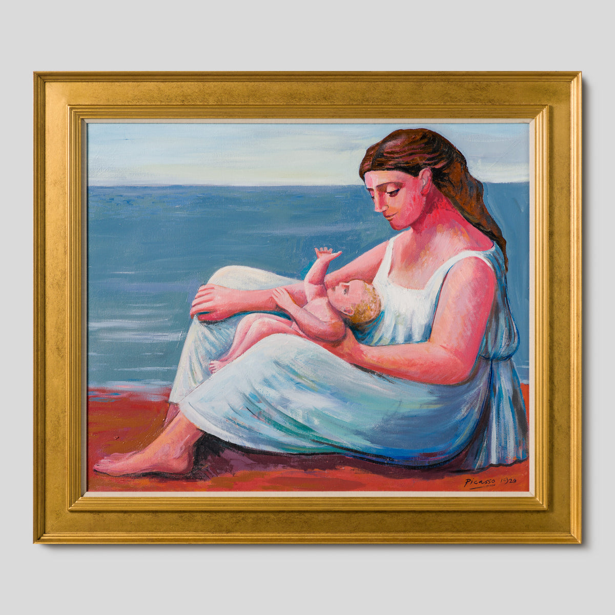 JMY ORI POR 34687 Mother And Child In The Style Of Pablo Picasso 1920 1 