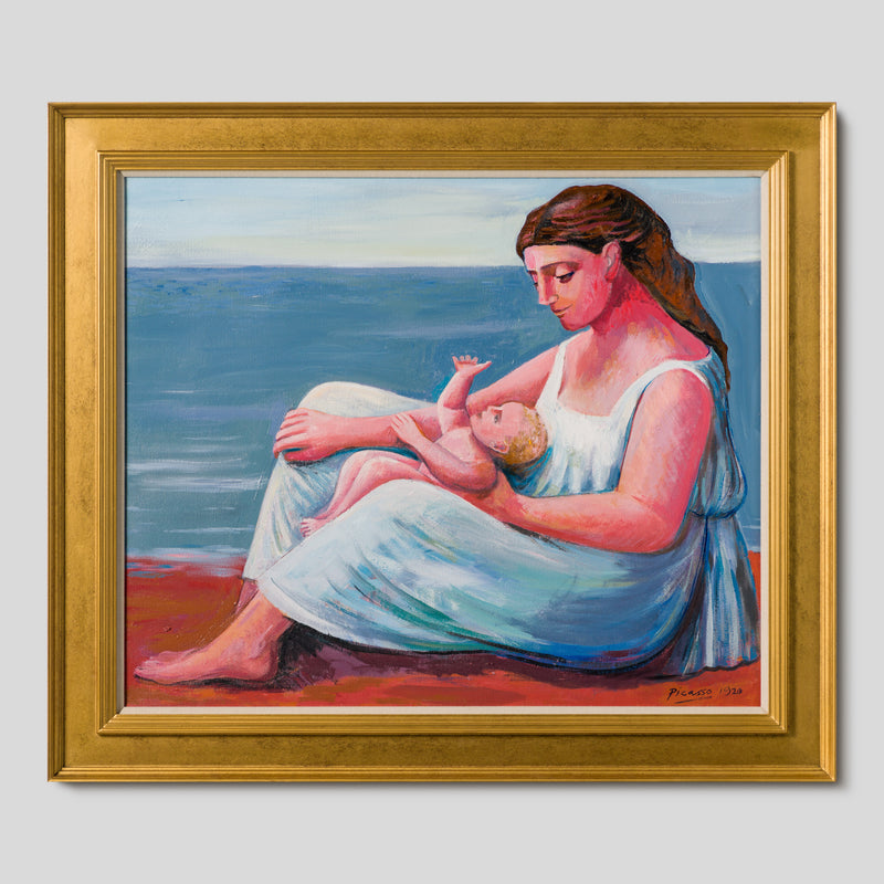JMY ORI POR 34687 Mother And Child In The Style Of Pablo Picasso 1920 1 