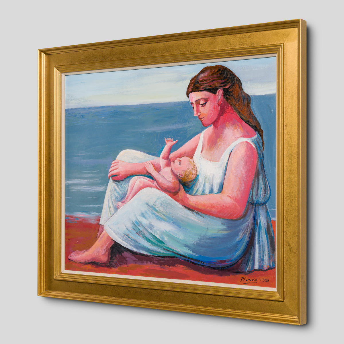 JMY ORI POR 34687 Mother And Child In The Style Of Pablo Picasso 1920 2 